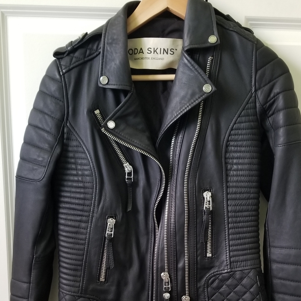 Boda Skins Kay Black Leather Jacket